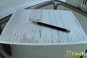 Busty German MILF Dildos Her Fat Pussy!