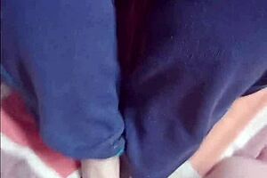 Stacy's kinky mommy milf footjob makes stepson jizz all over her huge sexy feet