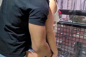 CALLS STUD WHILE HUBBY'S AT WORK—HORNY WIFE FIRES UP PUSSY FOR BIG COCK!