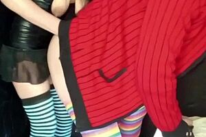 oh god i can't believe i'm pegging this guy with my strap-on while wearing panties and cumming hands-free