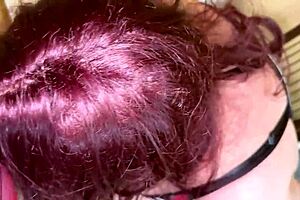 Bbw stepmom spreads legs flashing panties to stepson before bent over doggystyle pounding