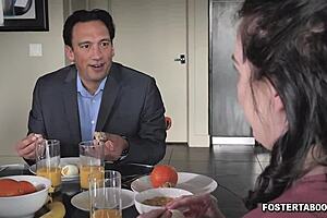 jazmin luv fights urges then deepthroats foster dad's monster cock petite teen sex tape