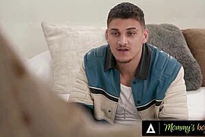 why watch your boyfriend cheat when stepmom alexis malone deepthroats better?