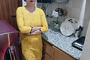 Horny Stepmom Kitchen Surprise?