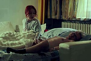 Redhead Stepmom's Pussy Pounded Hard And Loud In Quickie Cum Fest