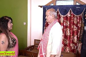 stepmom rescues 18yo beauty from gangster, dirty talk leads to rough doggystyle