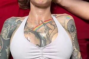 Big boobs milf Sasha's oiled tantric massage turns into hardcore pounding and massive facial cumshot