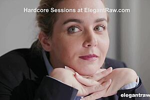 Milf Takes Double Penetration And Cumshot At Office