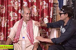 stepmom rescues 18yo beauty from gangster, dirty talk leads to rough doggystyle