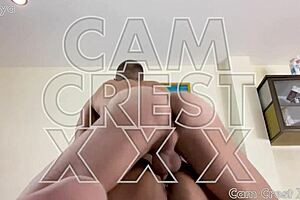 Cam Crest Pounds Ditaya's Pussy While Ass Worship Fetish Hits Beach Thong