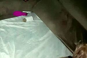 beautiful latina brunette wife gifts homemade anal closeup in lingerie and stockings for horny college fan