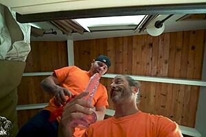 blonde milf slut, you taking double vaginal from big black cocks doggystyle?