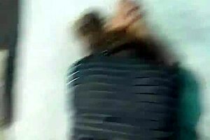 mi novio me penetra perrito cama grande panties aside!