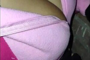 Blonde cougar maid ripped clothes fucked hard on Halloween