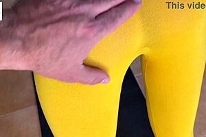 Intense Desire Watching Fit Milf's Wet Fluffy Pussy Yoga Doggystyle