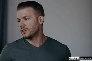 Stepmom takes on stepson and best friend double teaming her 😈🍆