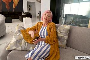 Adira allure grips allen swifts raging cock jerking hard face sitting mature pov