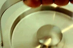 stepmom slurping stepsons cock in public restroom... you spying?