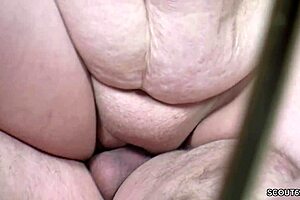 i can't believe our german old couple seduced hot step-daughter into wild threesome fucking