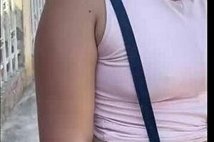 street latina milf trades tight anal creampie for cash with stranger's monster cock