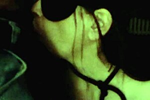 larve sophie momifiee chained bdsm maid submissive facial