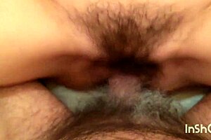 Amateur couple films usual bedroom creampie sex session private view