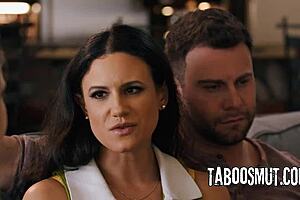 Kinky Couple Lures Babysitter into Wild Threesome Doggy Ride