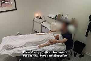 Whoa tattooed milf Kendal fucks her oiled masseuse 😍🍑💦