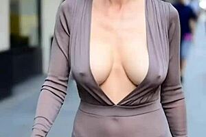 busty milfs huge natural tits bouncin braless everywhere compilation 7