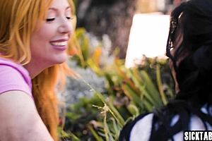 mona azar and lauren phillips dive into dirty milf lesbian licks