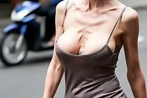 busty milfs huge natural tits bouncin braless everywhere compilation 7