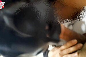 curvy latina shakes fat ass sucking black cock homemade kiss