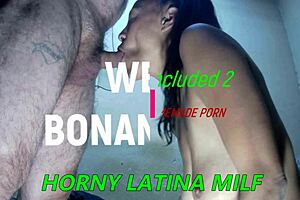 skinny latina gulps cum after deep face fuck