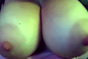 Italian milf artemisia love bounces huge natural tits solo closeup