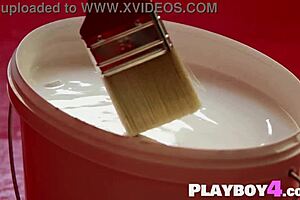 petite brunette milf gloria sol strips outdoors revealing her natural big ass body art