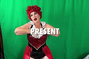 i can't stop craving that granny queen of hearts deepthroating my cock