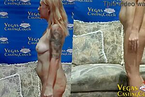 Sydney Synn Blonde MILF's First POV Anal Pounding, Throat Fucked Doggy, Bondage Orgasm in Vegas