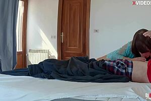 stepmom aids stepson during tough moments