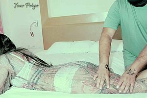 Desi Naukar Pounds Hot Malkin Doggystyle After She Scolds Him!