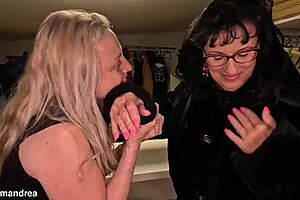 lesbian grannies tease feet lick to massive orgasms