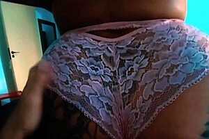 he goes crazy horny when i twerk my fat latina ass on his lap