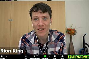 karen fisher steps in for serious sex talk turning into stepsibling threesome fuck