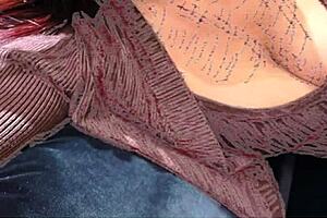 sketching cute asian milf in steamy bedroom sex fantasy scene