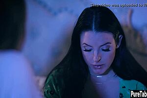 Ever wonder how a lesbian's fingers make this milf's huge boobs heave in ecstasy?