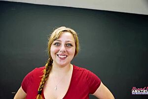 Witchy Blonde Gwen Deepthroats Cock For Halloween Facial Cumshot Treat!