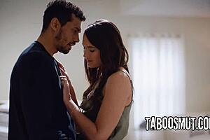 hey wife cheats with stepbro on phone while hubby's clueless 😏