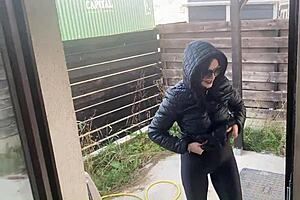 Curvy Latina MILF Calla Drowns Down Jackets in Massive Cum Loads Again