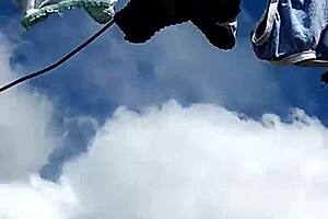 Neighbor's Panties Masturbation Tease