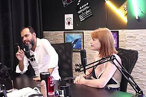 Reh Queen’s sheer red tantric massage moments tease senses