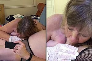 granny america sucks superior cock like a true patriotic slut